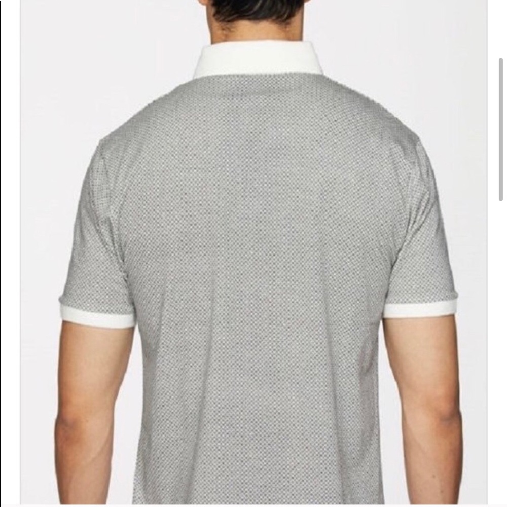 NWT Mens Polo White Collar Trim - Picture 3 of 7